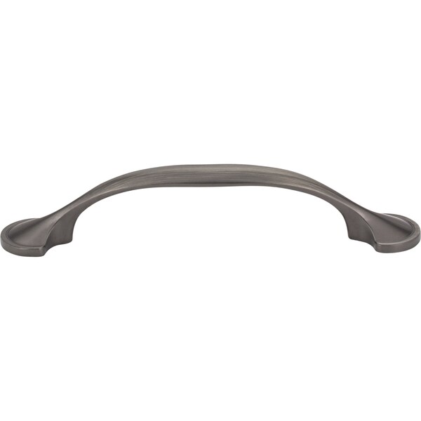 96 Mm Center-to-Center Brushed Pewter Watervale Cabinet Pull